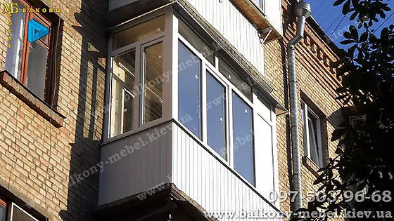 Балконы без выноса